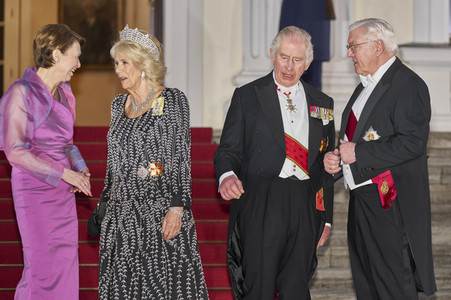 Staatsbankett für das britische Königspaar in Berlin