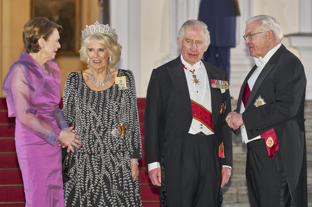 Staatsbankett für das britische Königspaar in Berlin