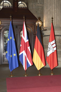 Staatsbesuch des britischen Königspaares in Hamburg