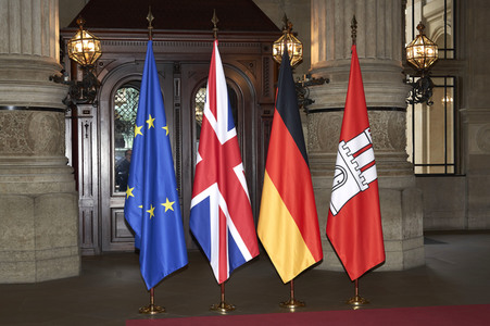 Staatsbesuch des britischen Königspaares in Hamburg