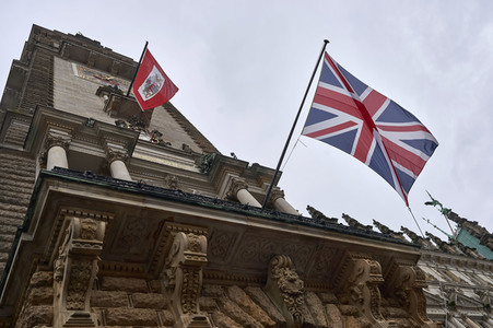 Staatsbesuch des britischen Königspaares in Hamburg