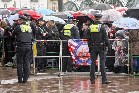 Staatsbesuch des britischen Königspaares in Hamburg