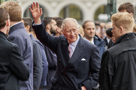Staatsbesuch des britischen Königspaares in Hamburg