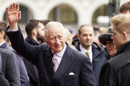 Staatsbesuch des britischen Königspaares in Hamburg