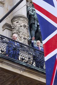Staatsbesuch des britischen Königspaares in Hamburg