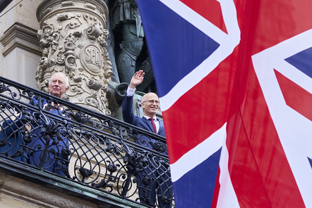 Staatsbesuch des britischen Königspaares in Hamburg