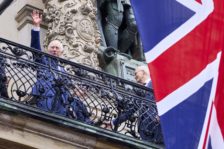 Staatsbesuch des britischen Königspaares in Hamburg