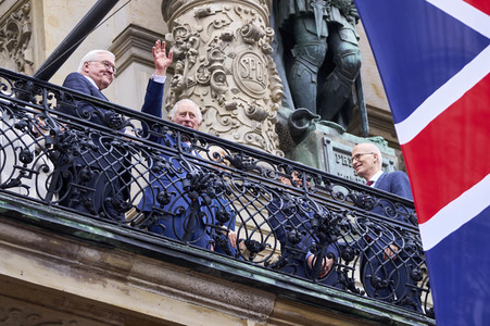 Staatsbesuch des britischen Königspaares in Hamburg