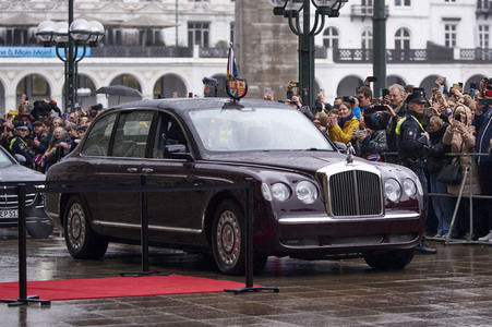 Staatsbesuch des britischen Königspaares in Hamburg