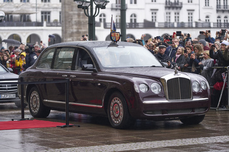 Staatsbesuch des britischen Königspaares in Hamburg