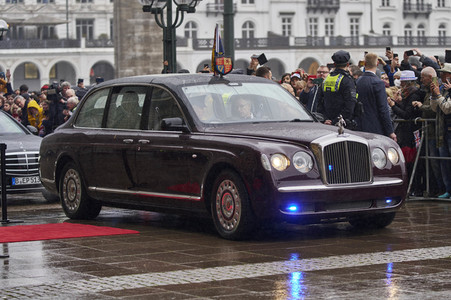 Staatsbesuch des britischen Königspaares in Hamburg