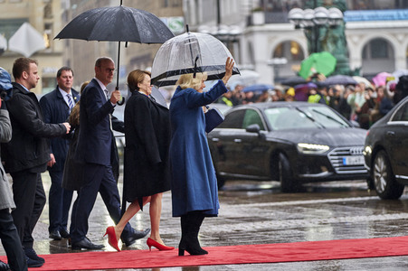 Staatsbesuch des britischen Königspaares in Hamburg