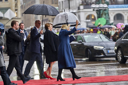 Staatsbesuch des britischen Königspaares in Hamburg