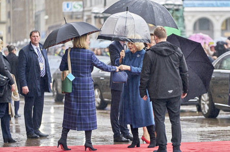 Staatsbesuch des britischen Königspaares in Hamburg