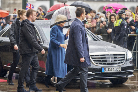 Staatsbesuch des britischen Königspaares in Hamburg
