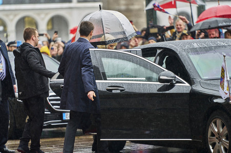 Staatsbesuch des britischen Königspaares in Hamburg