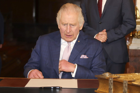 Staatsbesuch des britischen Königspaares in Hamburg