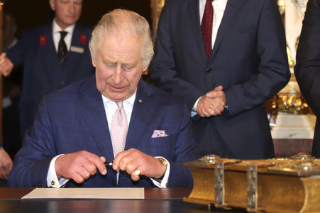 Staatsbesuch des britischen Königspaares in Hamburg