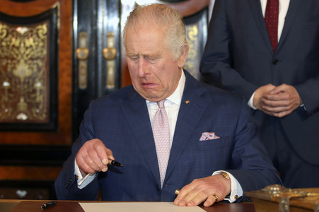 Staatsbesuch des britischen Königspaares in Hamburg