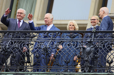 Staatsbesuch des britischen Königspaares in Hamburg