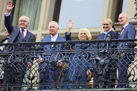 Staatsbesuch des britischen Königspaares in Hamburg