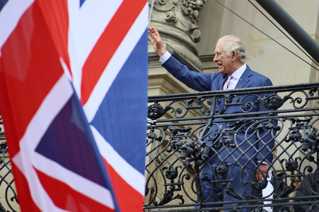 Staatsbesuch des britischen Königspaares in Hamburg