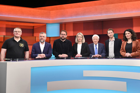 Talkshow 'hart aber fair' in Köln
