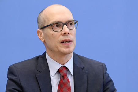 Bundespressekonferenz Gemeinschaftsdiagnose der Wirtschaftsforschungsinstitute Frühjahr 2023 in Berlin