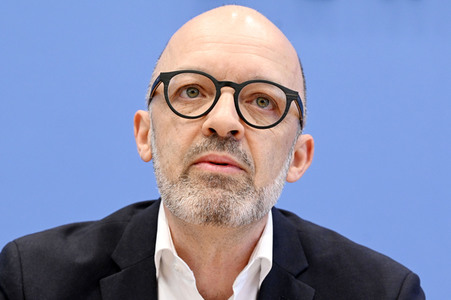 Bundespressekonferenz Gemeinschaftsdiagnose der Wirtschaftsforschungsinstitute Frühjahr 2023 in Berlin
