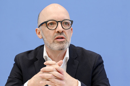 Bundespressekonferenz Gemeinschaftsdiagnose der Wirtschaftsforschungsinstitute Frühjahr 2023 in Berlin