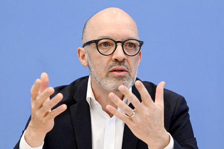 Bundespressekonferenz Gemeinschaftsdiagnose der Wirtschaftsforschungsinstitute Frühjahr 2023 in Berlin