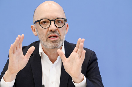 Bundespressekonferenz Gemeinschaftsdiagnose der Wirtschaftsforschungsinstitute Frühjahr 2023 in Berlin