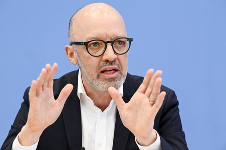 Bundespressekonferenz Gemeinschaftsdiagnose der Wirtschaftsforschungsinstitute Frühjahr 2023 in Berlin