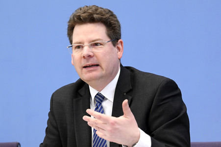 Bundespressekonferenz Gemeinschaftsdiagnose der Wirtschaftsforschungsinstitute Frühjahr 2023 in Berlin