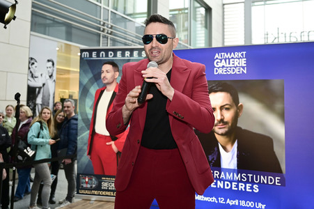 Albumpräsentation von Menderes Bagci in Dresden