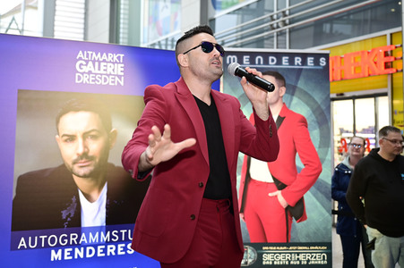 Albumpräsentation von Menderes Bagci in Dresden