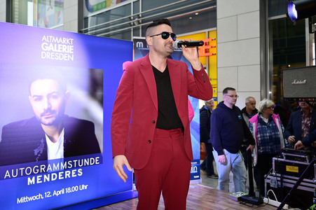 Albumpräsentation von Menderes Bagci in Dresden