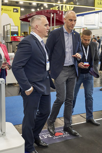 Ukrainische Delegation aus Mykolajiw auf der Hannover Messe 2023