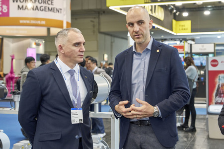Ukrainische Delegation aus Mykolajiw auf der Hannover Messe 2023