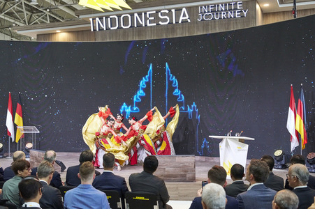 Eröffnungsrundgang auf der Hannover Messe 2023