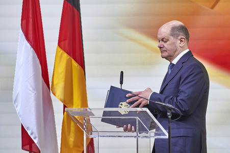 Eröffnungsrundgang auf der Hannover Messe 2023