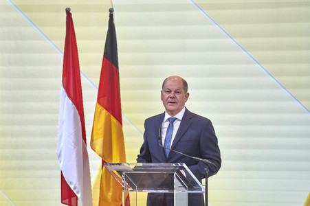 Eröffnungsrundgang auf der Hannover Messe 2023