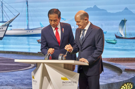 Eröffnungsrundgang auf der Hannover Messe 2023