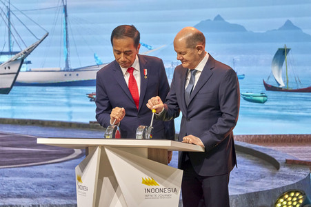 Eröffnungsrundgang auf der Hannover Messe 2023