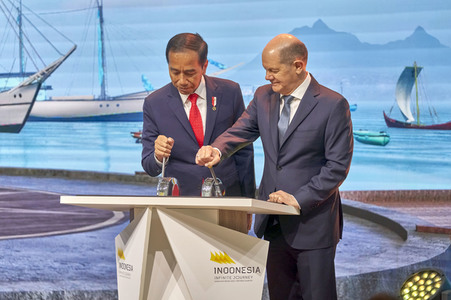 Eröffnungsrundgang auf der Hannover Messe 2023