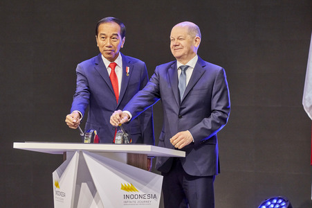 Eröffnungsrundgang auf der Hannover Messe 2023