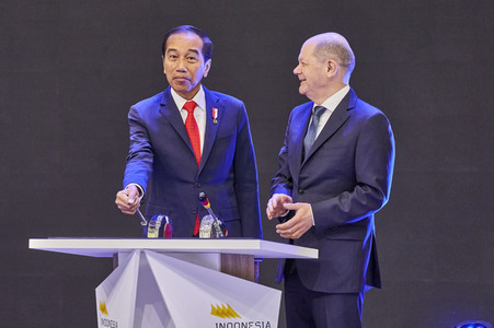 Eröffnungsrundgang auf der Hannover Messe 2023