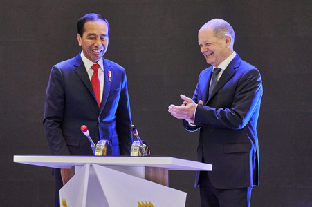 Eröffnungsrundgang auf der Hannover Messe 2023