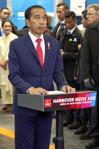 Eröffnungsrundgang auf der Hannover Messe 2023