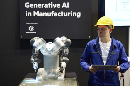 Highlight Presserundgang auf der Hannover Messe 2023